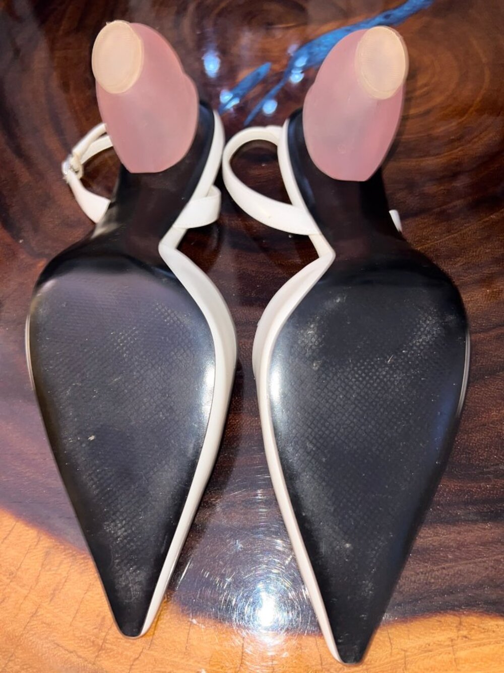Charles and Keith Love slingback heart shaped heels - Picture 6 of 12